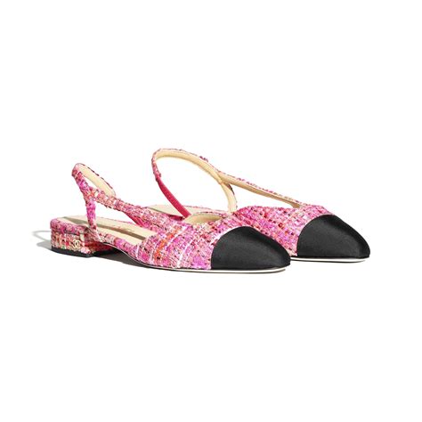 pink sequin chanel slingbacks|Chanel slingbacks shoes.